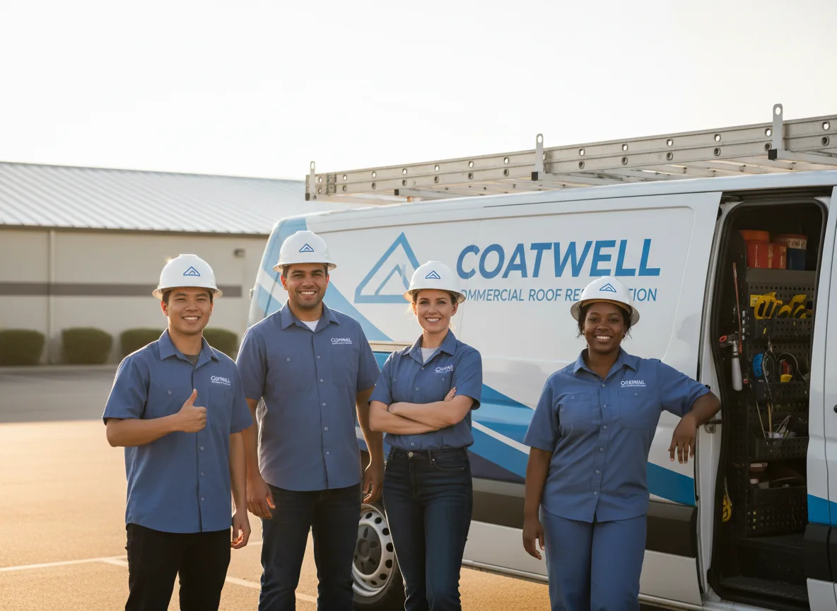 Commercial roof coating company in Vanderbilt, MI